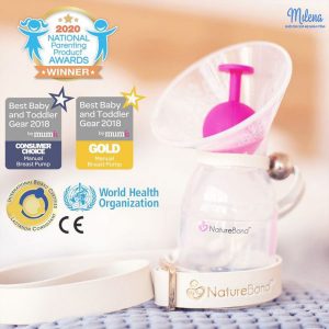 Cốc hứng sữa NatureBond đạt nhiều giải thưởng, tiêu chuẩn quốc tế uy tín