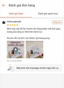 Review máy kích sữa tại Milena mẹ sữa hạnh phúc