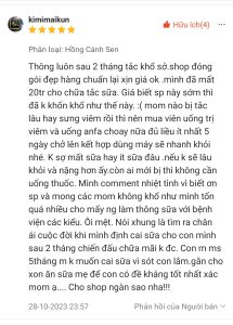 Máy massage Lavie trong mắt xanh của mẹ Việt