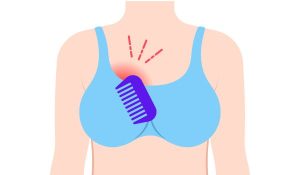thông tắc tia sữa bằng lược