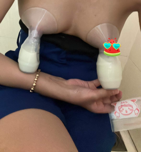 mẹ đi làm trở lại sau sinh sớm - 1